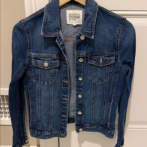 Zara Authentic Denim Jacket in Blue